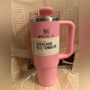 Stanley 30 Oz Stainless Steel H2.0 Quencher Tumbler Sizzling Pink - NWT